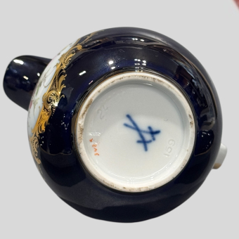 ​Комплект для чаепития на двоих, Германия, мануфактура "Мейсен", XIX век