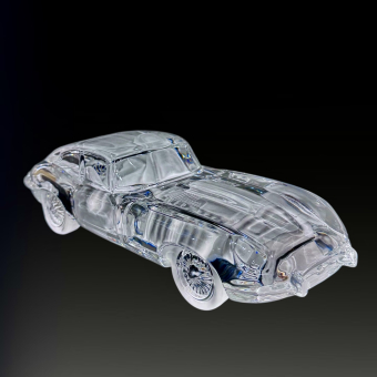 Модель автомобиля "​Jaguar Type-E", Франция, фирма "Daum", XX век