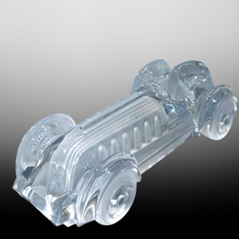 Модель автомобиля "Lemans Monoplace", Франция, фирма "Daum", 1986 г., К. Фроссарт​