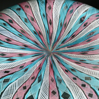 ​Парные вазы "Fazzoletto", Италия, фирма "Fratelli Toso", 1950-е гг.