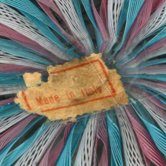 ​Парные вазы "Fazzoletto", Италия, фирма "Fratelli Toso", 1950-е гг.