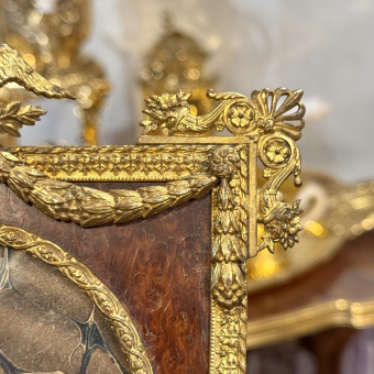 ​Кабинетные парные рамки для фото, Россия, мастерская «Фёдорова А.В.», XX век