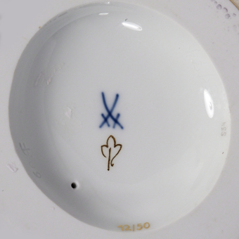 Чайник с ложкой из Лебединого сервиза, Германия, мануфактура «Мейсен», XX век, Кендлер И.И.