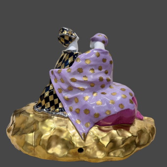 ​Скульптурная композиция «Арлекин и Коломбина», Австрия, 1930-е гг.