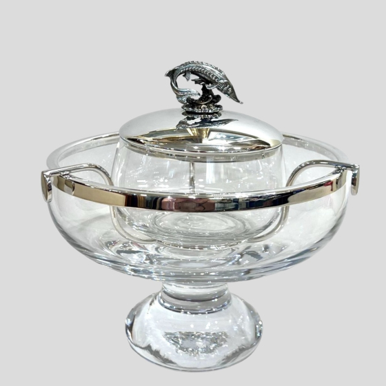 Икорница, Германия, фирма "Robbe Berking", XX век Икорница, Германия, фирма "Robbe Berking", XX век