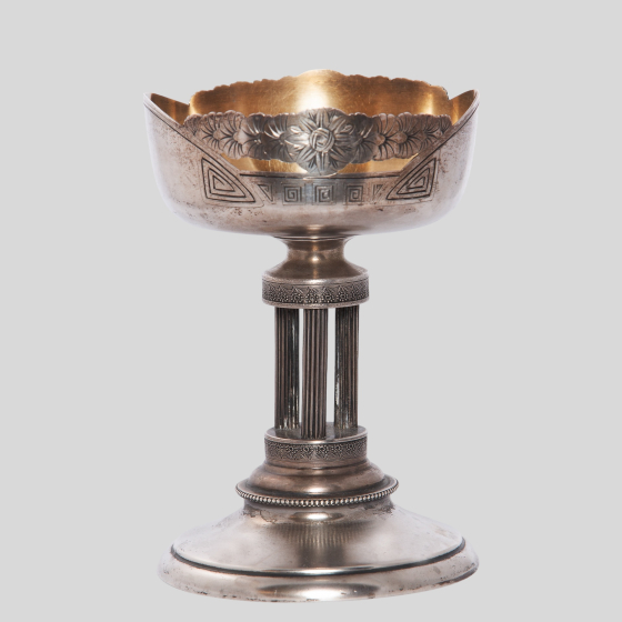 Ваза для десертов, Россия, 5-я Московская Артель, 1908-1917-е гг. Ваза для десертов, Россия, 5-я Московская Артель, 1908-1917-е гг.