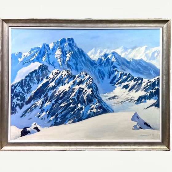 Стрельников Ю.И., «Горы», 1989 г. Стрельников Ю.И., «Горы», 1989 г.