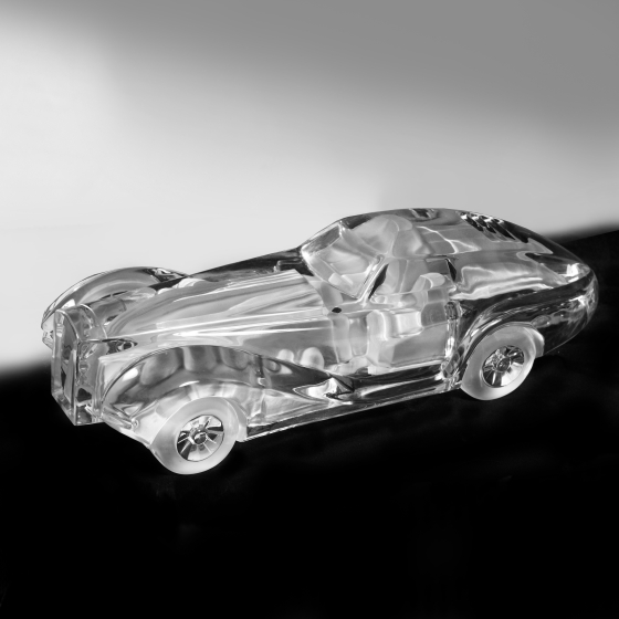 Модель автомобиля "Coupe Riviera", Франция, фирма "Daum", XX век, К. Фроссарт Модель автомобиля "Coupe Riviera", Франция, фирма "Daum", XX век, К. Фроссарт