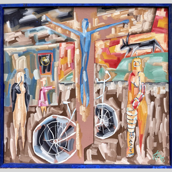 Крикис А.Я., "Распятие", 1986 г.