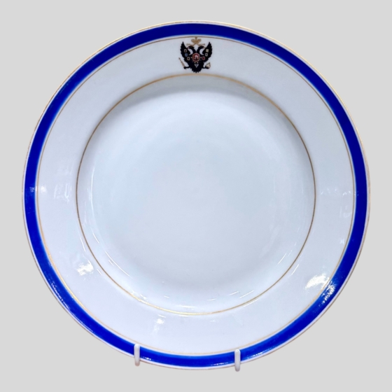 ​Тарелка для Царскосельского дворца, Россия, ИФЗ, 1909 г.