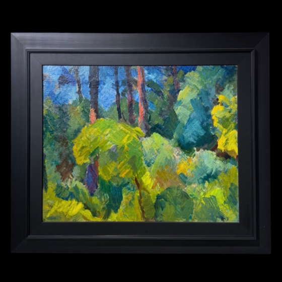 Кабаков И.И., «Лесной пейзаж», 1957-1961 гг.