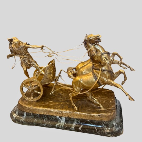 Скульптура «Римский возничий», Италия, ХХ век, А. Ванетти