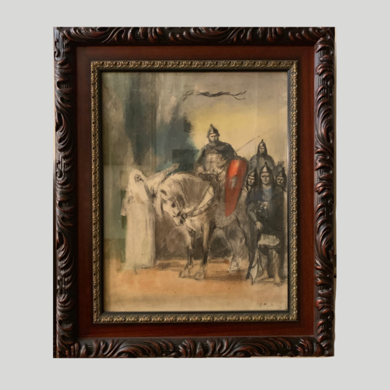 Рудаков К.И., "Песнь о Вещем Олеге", 1930-е гг.