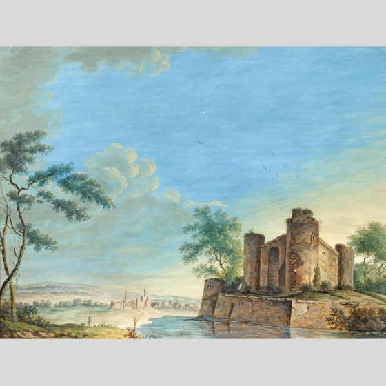 "Вид крепости", кон. XVIII - нач. XIX вв.