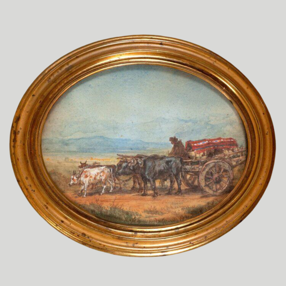 Филиппов К.Н., "Обоз", 1868 г.