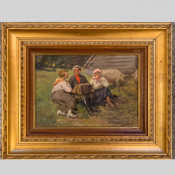 Владимиров И.А., "Жди меня", 1923 г. Владимиров И.А., "Жди меня", 1923 г.