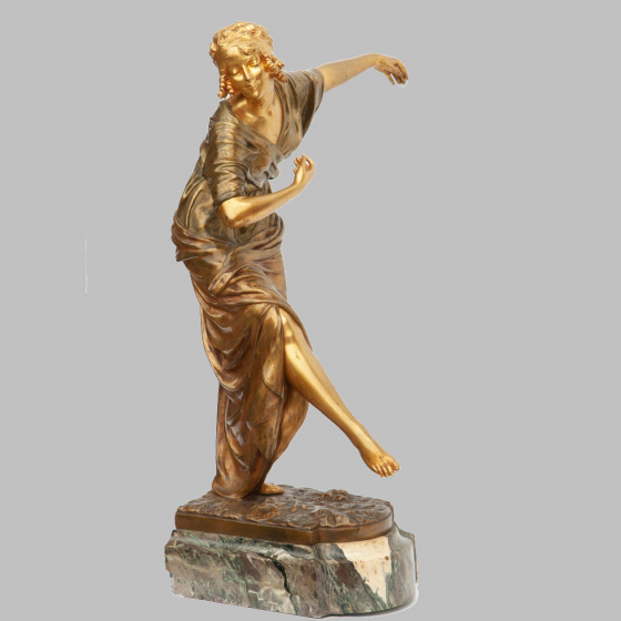 Скульптура «Танцовщица», Франция, 1920-е гг., Поль Филипп Скульптура «Танцовщица», Франция, 1920-е гг., Поль Филипп