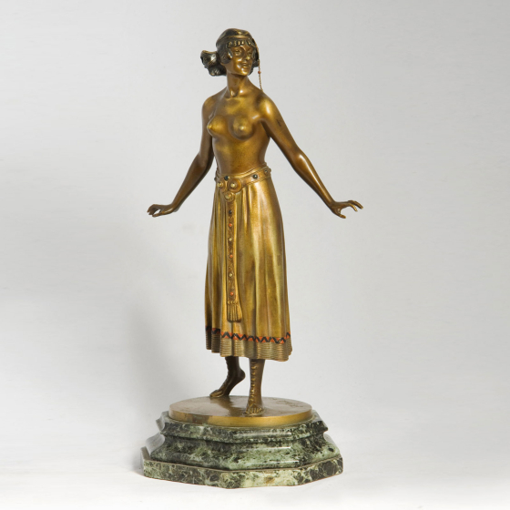 Скульптура "Саломея", Германия, 1910-е гг., Г. Кек Скульптура "Саломея", Германия, 1910-е гг., Г. Кек