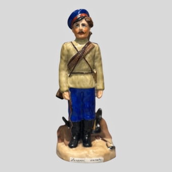 ​Скульптура «Донской казак», Россия, завод Каулина К.Н., 1900-1910-е гг.