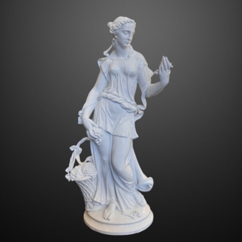 Скульптура «​Деметра», Германия, старейшая Фолькштедтская мануфактура, 1940-е гг., Г. Оппель