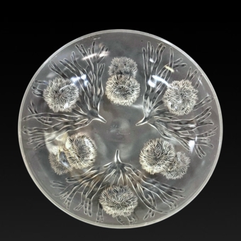 ​Ваза для фруктов «Водоросли и морские ежи», Франция, фирма 