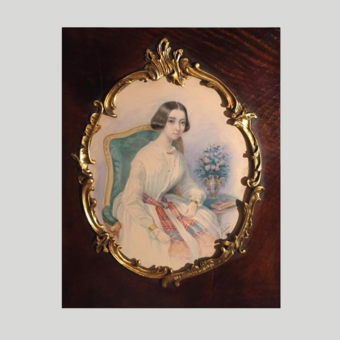 Джулиано Б., Женский портрет, 1847 г.