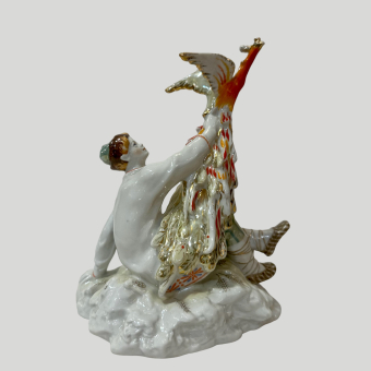 Скульптура "Иванушка и Жар-птица", СССР, ЛФЗ, 1957-1960 гг, Якимова Г.П.