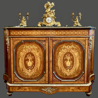 ​Комод в стиле Людовика XVI, Франция, фирма "Pelcot&Louveau", 1860-1870-е гг.
