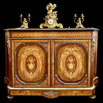 ​Комод в стиле Людовика XVI, Франция, фирма "Pelcot&Louveau", 1860-1870-е гг.