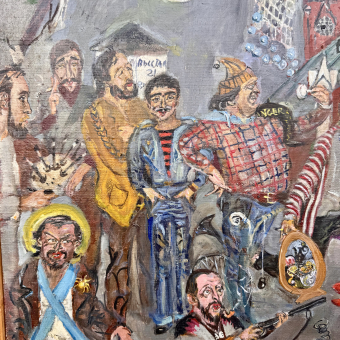 Конышева Н.И. "Бенефис художников", 1983 г.