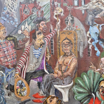 Конышева Н.И. "Бенефис художников", 1983 г.