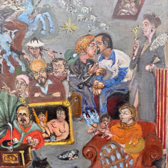 Конышева Н.И. "Бенефис художников", 1983 г.