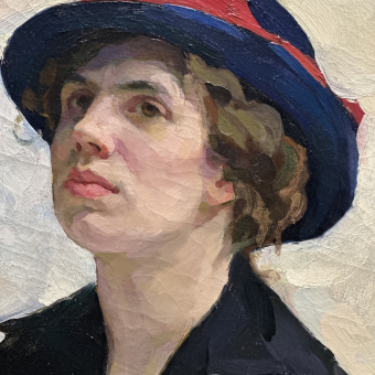 Соколов М.Г., Женский портрет, 1914 г.