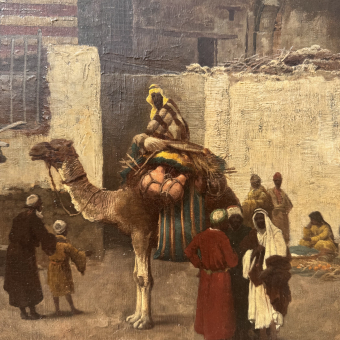 Фрош К.Х., Вид Каира, 1889 г.