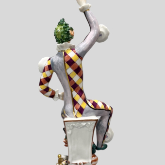 ​Скульптура "Жонглер", Германия, мануфактура "Мейсен", XX век, П. Штранг