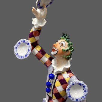 ​Скульптура "Жонглер", Германия, мануфактура "Мейсен", XX век, П. Штранг