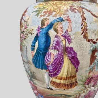 ​Ваза с крышкой, Германия, мануфактура "Royal Bohn", XIX век