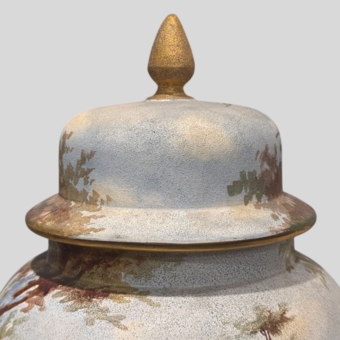 ​Ваза с крышкой, Германия, мануфактура "Royal Bohn", XIX век