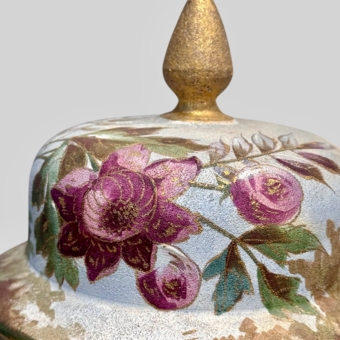 ​Ваза с крышкой, Германия, мануфактура "Royal Bohn", XIX век