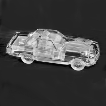 Модель автомобиля "Mercedes 500 SL", Франция, фирма "Daum", 1990 г.