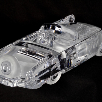 Модель автомобиля "Форд Громовая Птица Кабриолет", Франция, фирма "Daum", XX век, К. Фроссарт