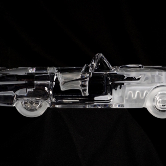 Модель автомобиля "Форд Громовая Птица Кабриолет", Франция, фирма "Daum", XX век, К. Фроссарт