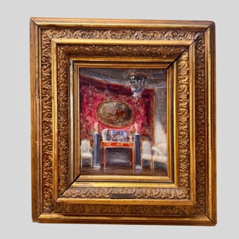 B.Н. Кучумов, Гобеленовая комната Павловского дворца, 1920-е гг.