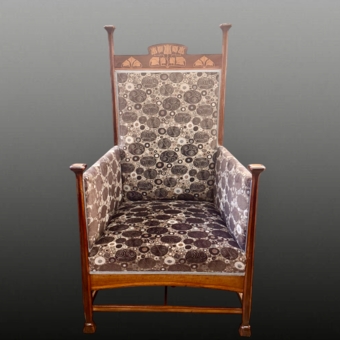 ​Кресло в стиле модерн, Англия, 1900-е гг.