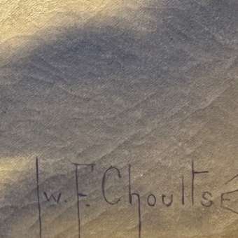 Шультце И.Ф., «Зимний солнечный день», 1920-1930-е гг.