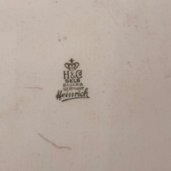 ​Фарфоровой пласт «букет цветов», Германия, мануфактура "Heinrich", XX век