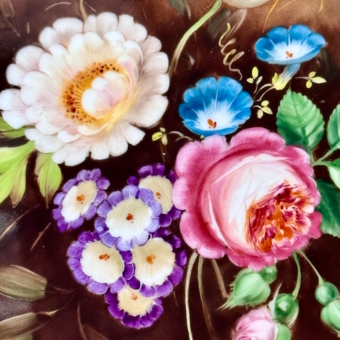 ​Фарфоровой пласт «букет цветов», Германия, мануфактура "Heinrich", XX век