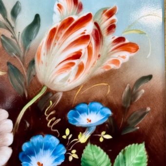 ​Фарфоровой пласт «букет цветов», Германия, мануфактура "Heinrich", XX век