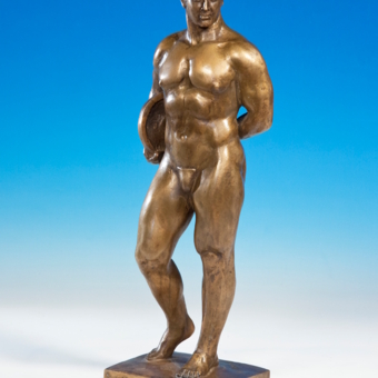 Скульптура "Юрий Власов", СССР, завод "Монументскульптура", 1962 г., Манизер М.Г.