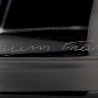 Модель автомобиля "The Corvette Stingray", Франция, фирма "Daum", 1987 г., К. Фроссарт